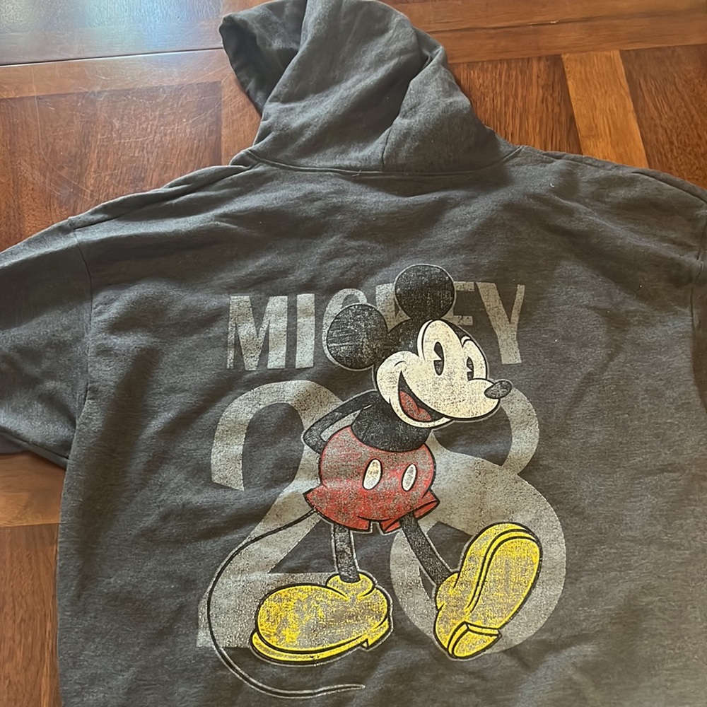 Mickey Mouse hoodie. Disneyland brand.  Size Large